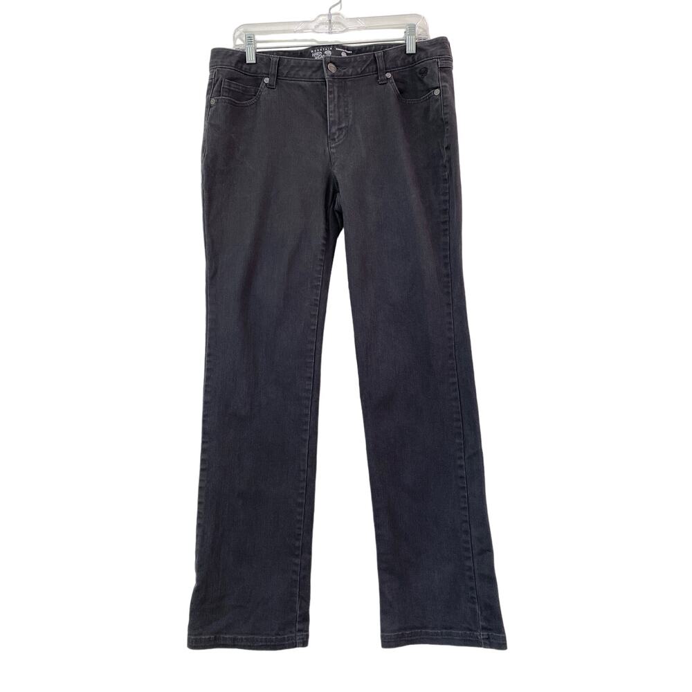 Mountain Hardwear Womens Jeans Sz 10 Gray Straight Leg Outdoor Hiking Gorpcore‎